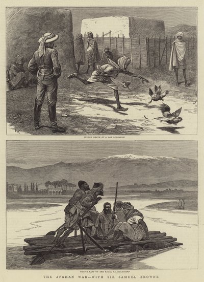 La guerre afghane, avec Sir Samuel Browne - William Ralston